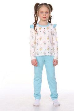 Пижама с брюками Мышки-горошки арт. ПД-016-031