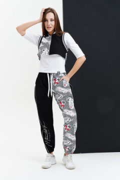 Костюм с брюками 67005 (тройка)