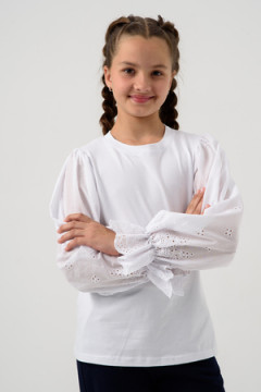 Блузка Евдокия длинный рукав