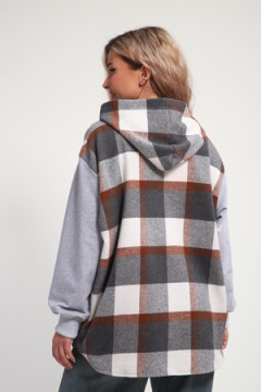 Рубашка толстовка на молнии женская РТЖКК-01