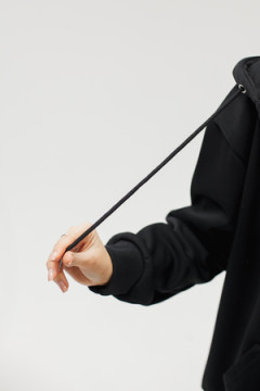 Худи на молнии с капюшоном