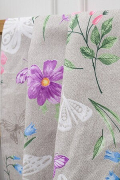 Полотенце кухонное Бабочки и цветы