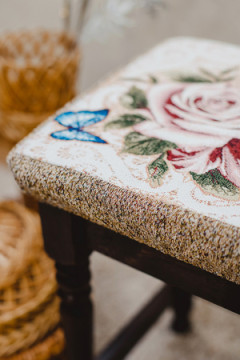 Подушка для мебели Сидушка на табурет квадратная