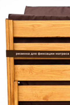 Матрас для шезлонга, лежака 60х190 сегментный SZO, Oxford 600D, поролон, пенополиуретан, непромокаемый Bio-Line