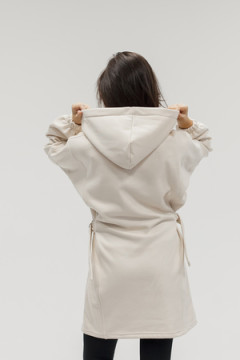 Туника теплая с капюшоном и хлястикамии