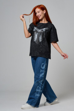 8594 футболка женская оверсайз