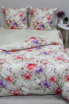 КПБ Перкаль компаньон Аврора 100% хлопок 110 г/м2, "Текстильная коллекция" книжка