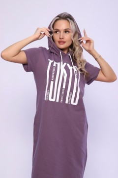 Платье с капюшоном - TOKYO - 494