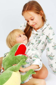 Детская туника муслиновая с капюшоном SP2301