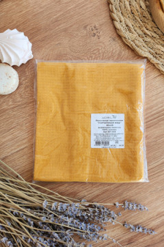 Полотенце вафельн. однотон.  60*45 150г/м2 пакет ТТ