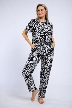 Пижама с брюками 18115