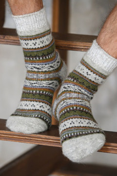 Носки шерстяные Устюг