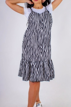 Сарафан с воланом+Футболка, арт. 8868