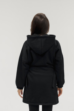 Туника теплая с капюшоном и хлястикамии