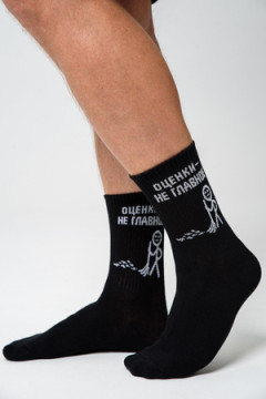 Носки стандарт Оценки не главное (набор 2 пары)