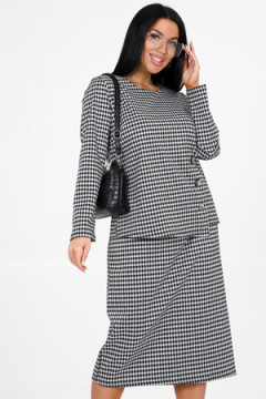 Костюм с юбкой 31788