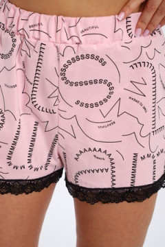 Пижама с шортами и топиком арт. 1428а