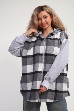 Рубашка толстовка на молнии женская РТЖКК-01