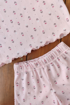 Пижама с шортами Пружинка топ с шортами 33069