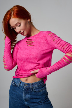 7476 Лонгслив женский