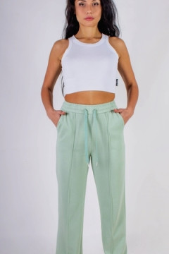 Брюки со стрелкой, на резинке