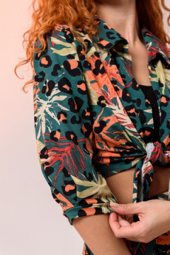 Костюм с юбкой 67110 тройка