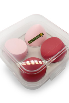 Спонжи для макияжа косметические, 4 шт