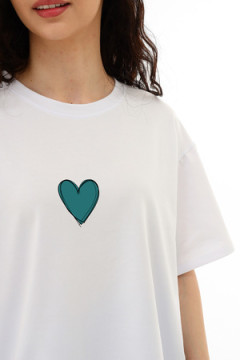 Костюм с велосипедками Heart