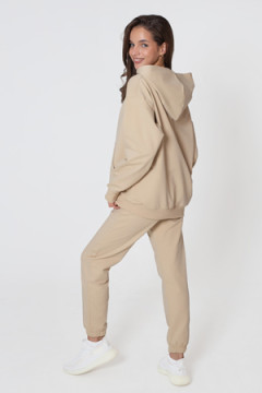 Худи оверсайз с капюшоном футер