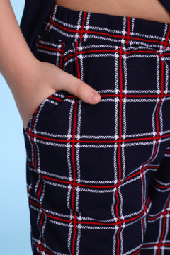 Пижама с шортами арт. ПМ-022-058 Акула