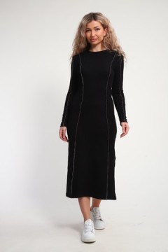 Платье кашкорсе со швом ПлЖ-01