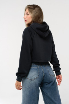 Свитшот 2 оверсайз короткий