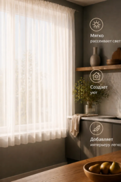 Тюль вуаль Bio-Line TBL300 300 см