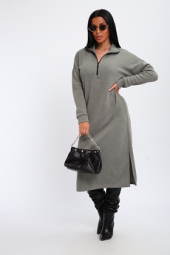 Платье Полина с молнией