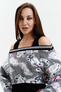 Костюм с брюками 67008 (тройка)