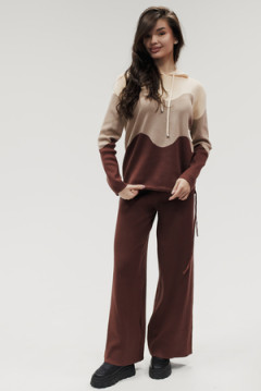 Костюм с брюками Вязаный Волна