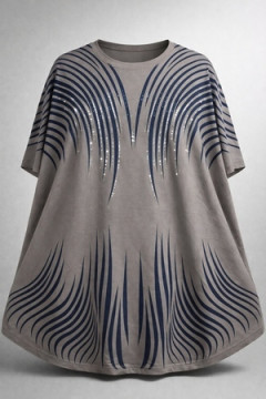 Футболка Нарядная Crystal Flow Luxe арт. F8003