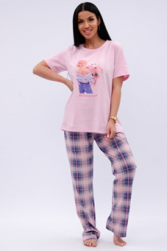 Пижама с брюками Букет