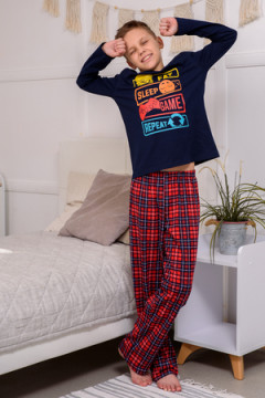 Пижама с брюками для мальчика ПижКл