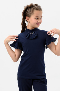 Блузка Сентябрина короткий рукав