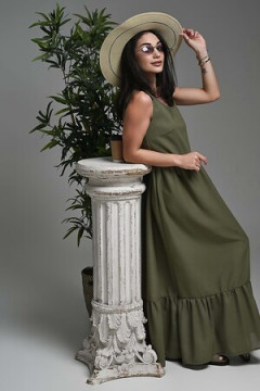 Сарафан льняной