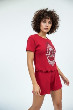 Пижама с шортами 403