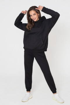 Худи оверсайз с капюшоном футер