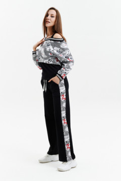 Костюм с брюками 67008 (тройка)