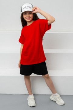 Детская футболка 7451 однотонная