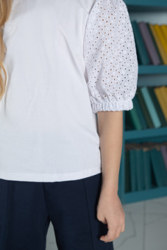 Блузка Ольга короткий рукав