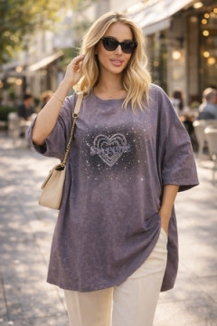 Футболка 6457 Crystal Heart