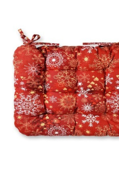 Подушка для мебели из рогожки 40*40см