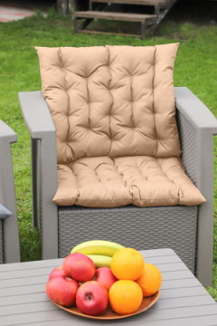 Подушка для мебели с завязками с 2 сторон PO52x60