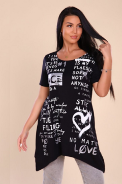 Туника из вискозы Love